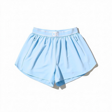 Load image into Gallery viewer, OTR Logo Running Shorts. Baby Blue.