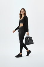 Load image into Gallery viewer, OTR Logo Leggings. Black.