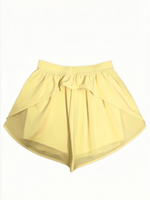 Load image into Gallery viewer, OTR Logo Running Shorts. Butter Yellow.