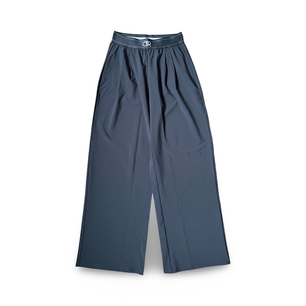 OTR boxer style everyday pants. Oil blue. Pre-order.