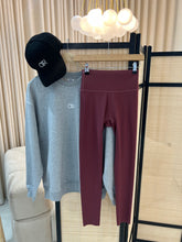 Load image into Gallery viewer, OTR Leggings. Burgundy.

