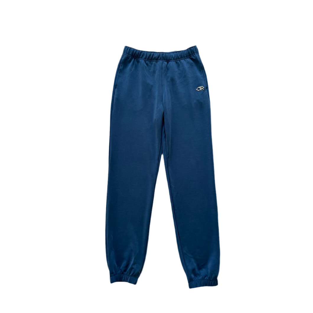 New Everyday Joggers. Petrol Blue.