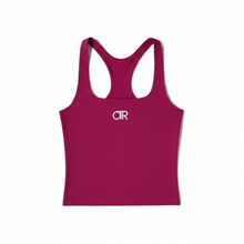 Load image into Gallery viewer, OTR Logo Sports Tank Top. Grape.
