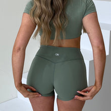 Load image into Gallery viewer, OTR Cycling Shorts. Sage.
