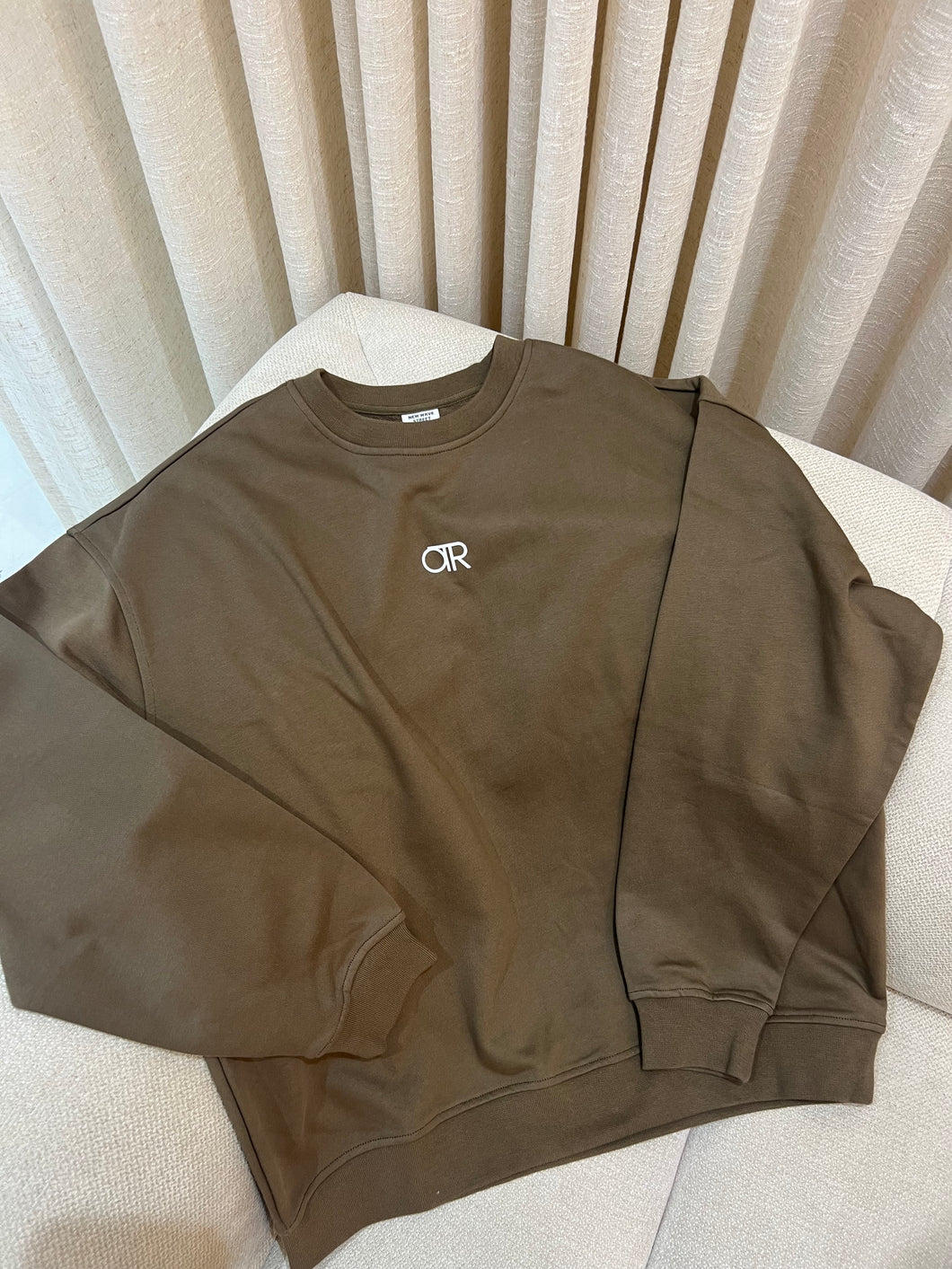Boyfriend Sweater. Khaki.
