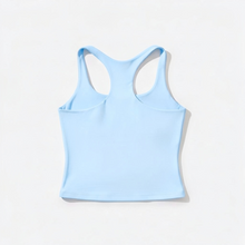 Load image into Gallery viewer, OTR Logo Sports Tank Top. Baby Blue.
