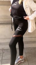 Load image into Gallery viewer, Pro Panelled Leggings. Black.
