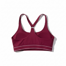Load image into Gallery viewer, OTR Logo Sports Bra. Grape.

