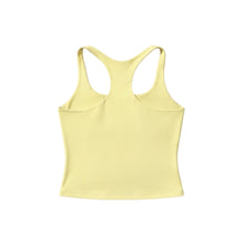 Load image into Gallery viewer, OTR Logo Sports Tank Top. Butter Yellow.
