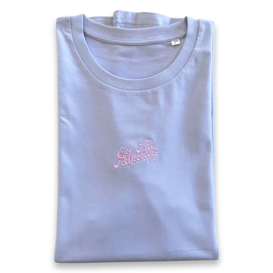 Violet Twist T-Shirt.