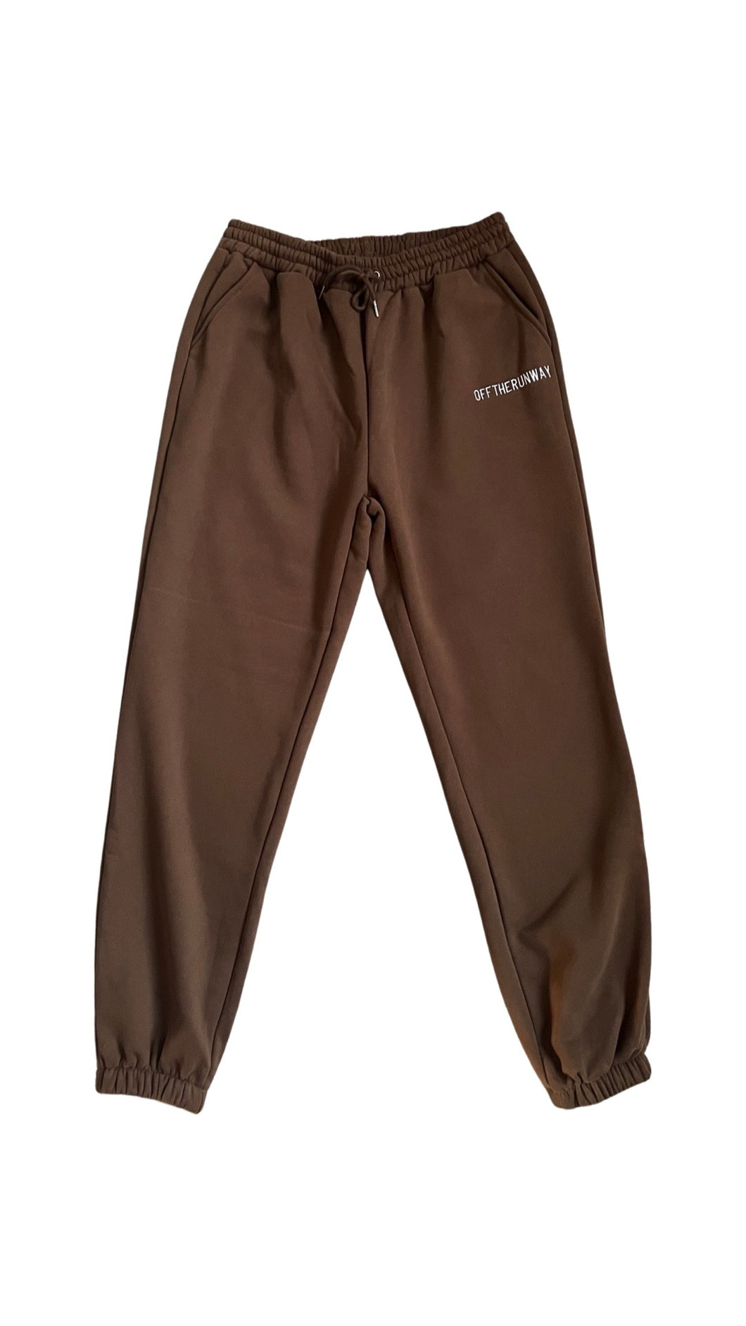 Classic Joggers. Chocolate Brown.