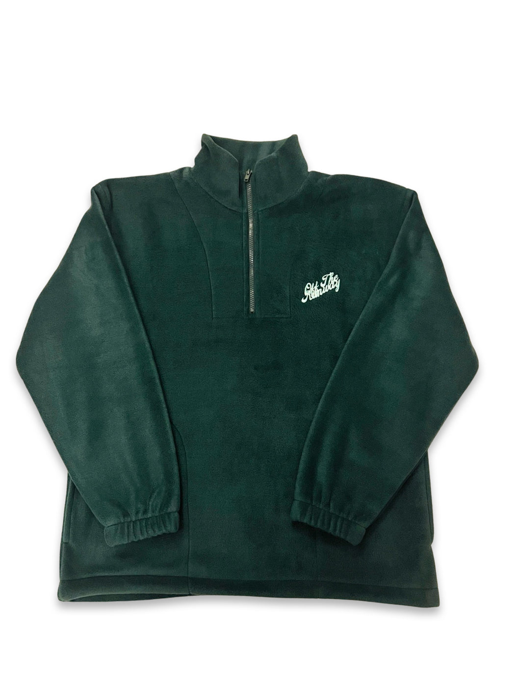 Logo Fleece. Forest Green. Mint Logo. (PRE-ORDER 7-10 DAYS)