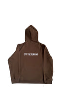 Load image into Gallery viewer, Double Logo Hoodie. Chocolate Brown.
