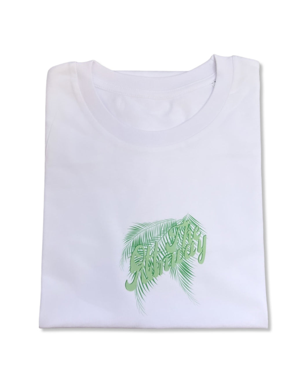 Palm Logo T-Shirt. White.